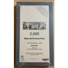 State County Fairs Full Sealed Pad of 100 Sheets (2000 Stamps) Scott 5404a
