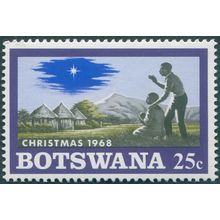 Botswana 1968 25c Christmas SG252 MNH