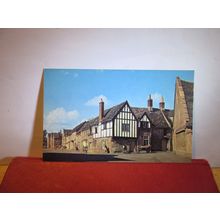 LACOCK, WILTSHIRE. unused vintage postcard by Plastichrome =