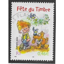 FRA 2002 46c 'STAMP DAY' FINE USED (EBID55-612)