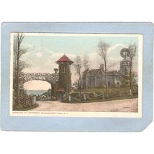 Rhode Island Narragansett Pier Entrance To Dunmere~833
