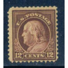 512 12c Benjamin Franklin Just Clears MDG M06486