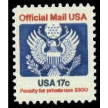 O130 17c Eagle Fine MNH G0733
