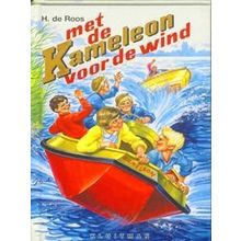 Kameleon Met De Kameleon Voor De Wind