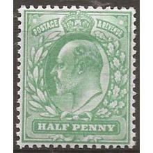 1911 Harrison SG268 1/2d Dull Green Unmounted Mint . .