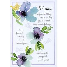 Mom On Your Birthday - Birthday Greeting Card - 06489
