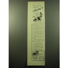 1950 Ac'cent MSG Ad - On a $5.00 roast who'd use Ac'cent?