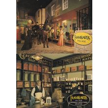 Victorian Chemist Haberdasher Flambards Aero Park Cornwall 2x Postcard s