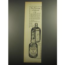 1956 Martin's Scotch Ad - Your patronage is Solicited