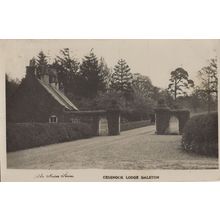 Cessnock Lodge Galston Scotland Antique Postcard