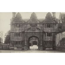 Gateway Stanway House Gloucester Antique RPC Postcard