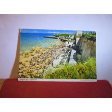 WALPOLE BAY, CLIFTONVILLE, MARGATE, KENT used postcard John Hinde dated 1981 =