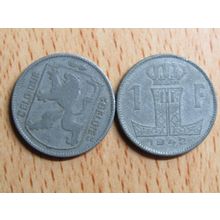Belgium 1942 1 Franc Belgique (French Text) Coin