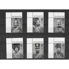 GB Stamps 2004 150th Anniv of Crimean War Marginal Set sg2489 - sg2494 MNH
