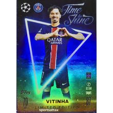 Topps Match Attax 2024/2025 Vitinha Limited Edition Time to Shine Card TTS 3