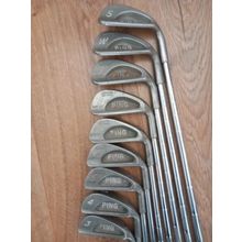 Ping Karsten 1 Full Set Of Irons 3-Pw-Sw Toe Heel Balance Golf Clubs Green Dot