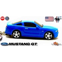 HTF KEYCHAIN GRABBER BLUE FORD MUSTANG GT TINTED GLASS