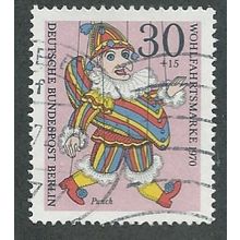 BERLIN -1970 30pf +15 'HUMANITARIAN RELEIF FUNDS' FINE USED (EBID44-735)