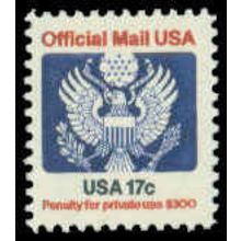 O130 17c Eagle Fine MNH G0778