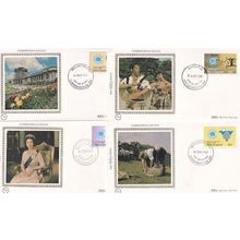 New Zealand Commonwealth Day Maori 4x Benham First Day Cover s