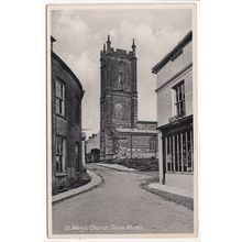 St Mary's Church Cerne Abbas Dorset Postcard 790