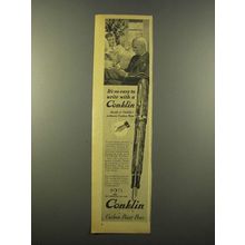 1946 Conklin Cushon Point Pens Ad - It's So Easy
