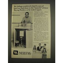 1976 Maytag Washers Ad - Mr. Salloga Wondered