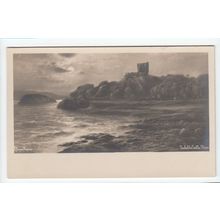 Castle Dunollie Oban Elmer Keene Art Postcard Argyllshire