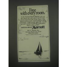 1991 Marriott Daytona Beach, FL Ad - Free with every room