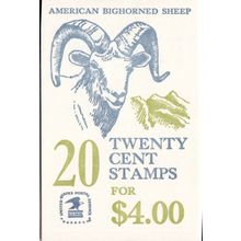 USA [Markenheft] MiNr 0104 II ( **/mnh ) 1982 bighorn