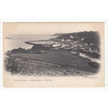 St Aubin's Jersey Early Undivided Back Postcard Channel Islands