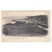 St Aubin's Jersey Early Undivided Back Postcard Channel Islands