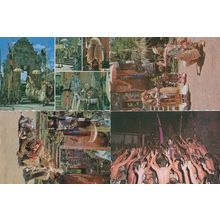 Bali Cerita Tari Ketchap Barong 4x Indonesia Dance Postcard s