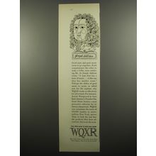 1955 WQXR Radio Ad - Joseph Addison