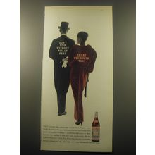 1959 Noilly Prat Vermouth Ad - Don't stir without