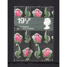 Elizabeth II - 1982 - 19½p British Textiles (sg1193) Used