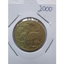 Australian 2000 $1 - Low Mintage - Circulated