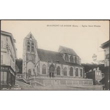 Eglise Saint-Nicolas, Beaumont-le-Roger, c.1905-10 - Vivier CPA