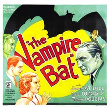 Vampire Bat 03 Poster Canvas Movie Film Print A0 A1 A2 A3 A4 A5 A6 Art Wall Deco