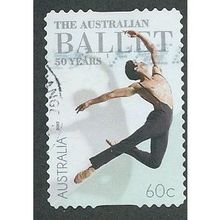 AUS 2012 60c ( S/A) '50TH ANN OF AUSTRALIAN BALLET' FINE USED (EBID36-714