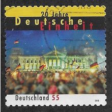 GER 2010 €0.55 (S/A) '20TH ANN REUNIFICATION OF GERMANY' FINE USED (EBID60-803)