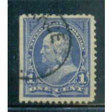 Used 264 1c Benjamin Franklin Almost Very Fine M02841