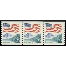 2280 25c U.S. Flag Fine MNH PNC 2/3 R0097