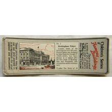 1955 Typhoo Famous Buildings card 2 Buckingham Palace