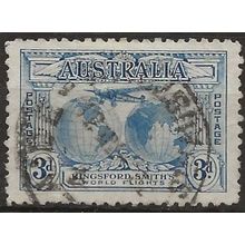 Australia 1931 SG122 3d Blue "Kingsford Smith" Fine Used ..