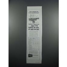 1954 David White 18" Dumpy Level Ad