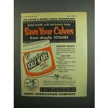 1954 Dairy Association Company Kalf-Kare Ad