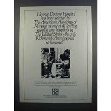 1983 Henrico Doctors' Hospital Ad - Leading Nursing