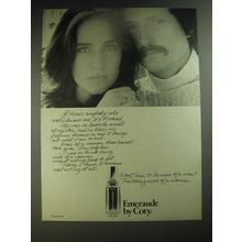 1974 Coty Emeraude Perfume Ad - If there's anybody who really knows me