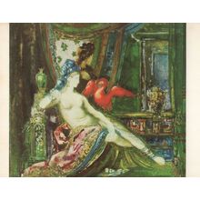 Gustave Moreau Dalila Delilah France Painting Postcard